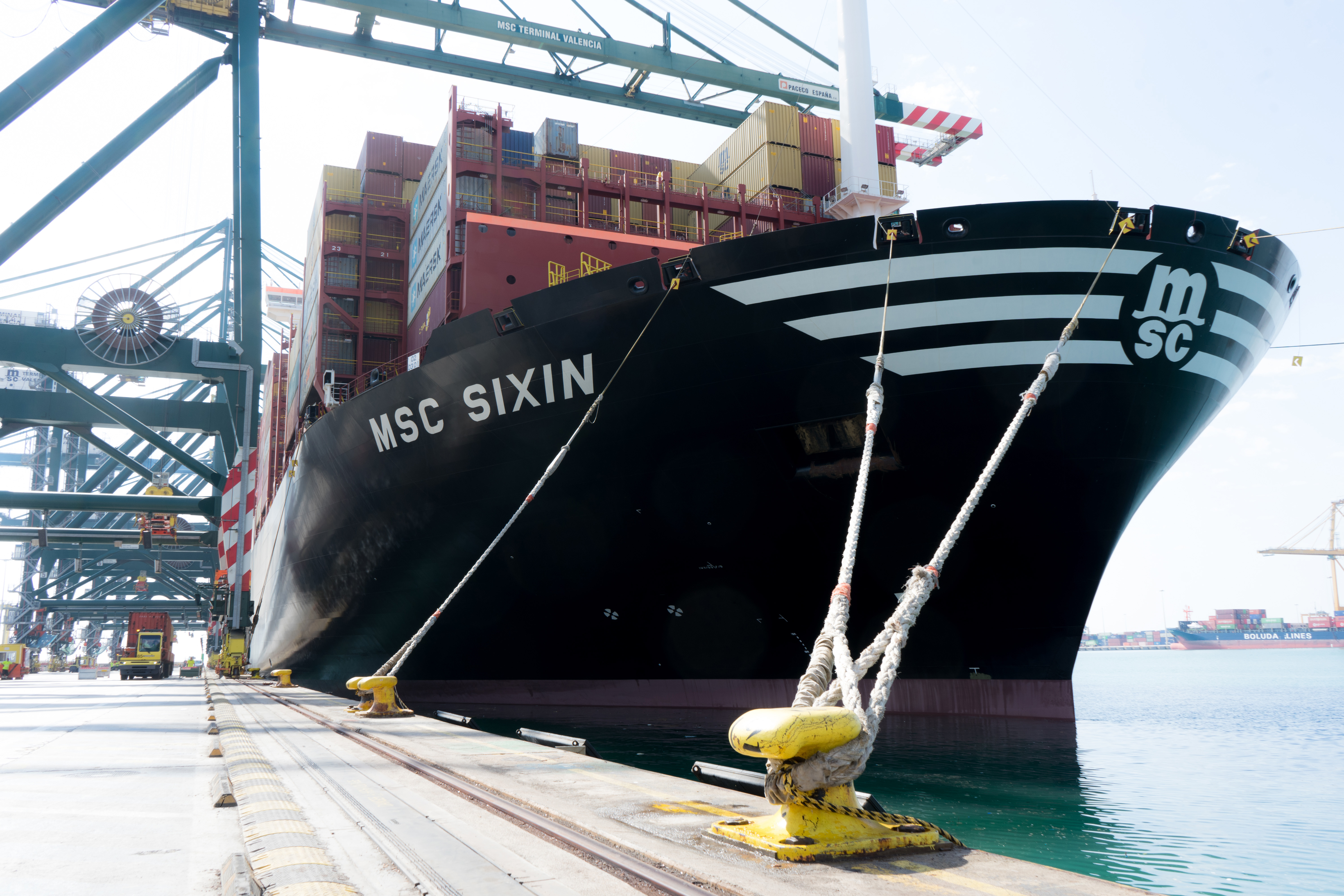 Historical Record Of Container Loading And Unloading Movements In A Single Port Of Call In The Port Of Valencia Valenciaport