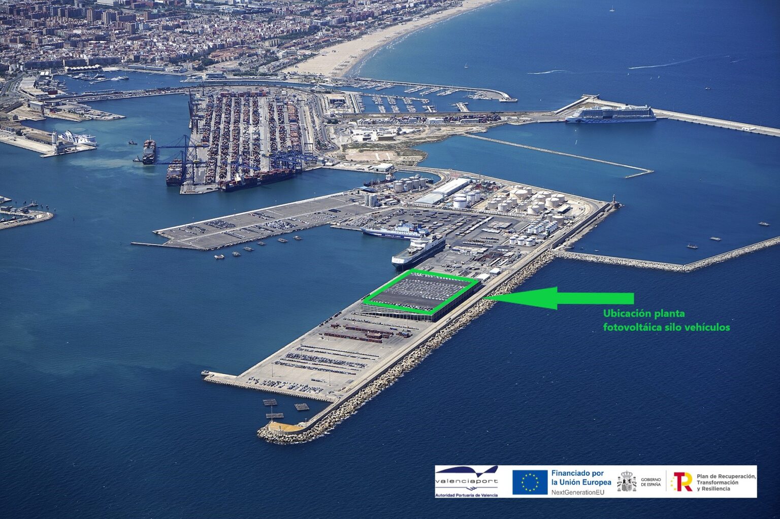 Valenciaport Awards A New Solar Plant With A Surface Area Of 27 700 M2 valenciaport-awards-a-new-solar-plant-with-a-surface-area-of-27-700-m2